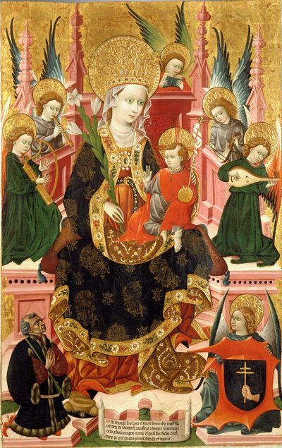Virgin of Mosén Esperandeu de Santa Fe by Blasco de Granen